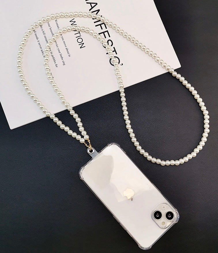 Parel ketting - Phone cord