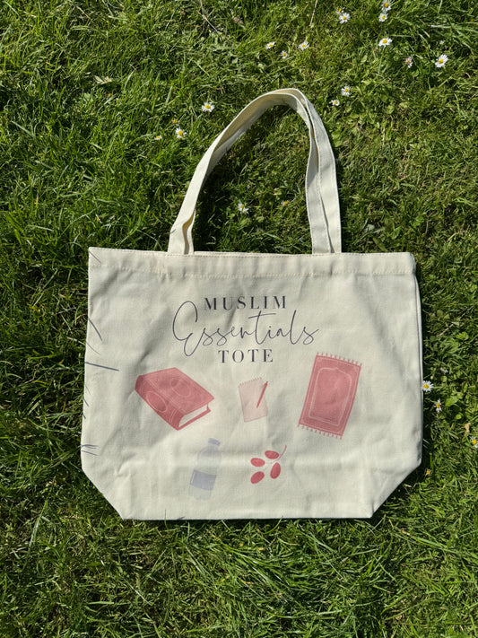 Muslim Essentials Tote - Tote Bag